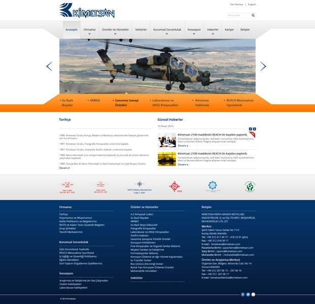 New website of Kimetsan is in service